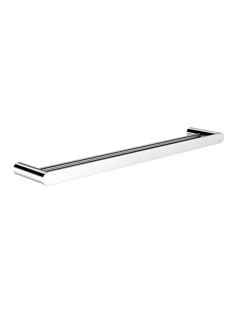 Meir Curvaé Double Towel Rail 600mm Polished Chrome