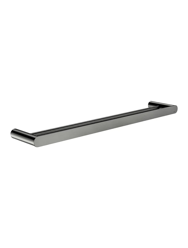 Meir Curvaé Double Towel Rail 600mm Shadow Gunmetal