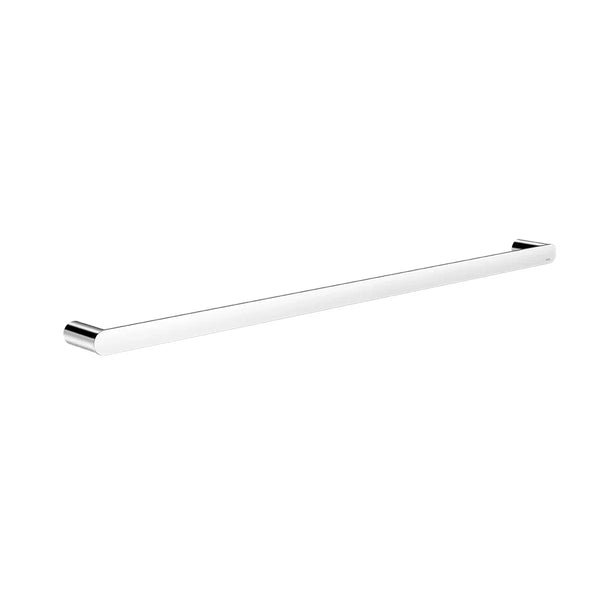 Meir 800mm Curvaé Single Towel Rail - Polished Chrome