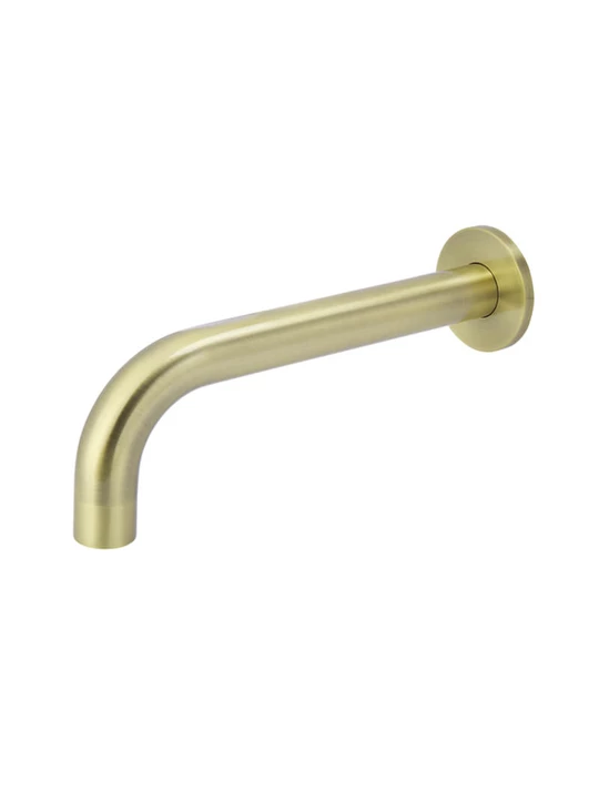 Meir Round Curved Spout 200mm Tiger Bronze