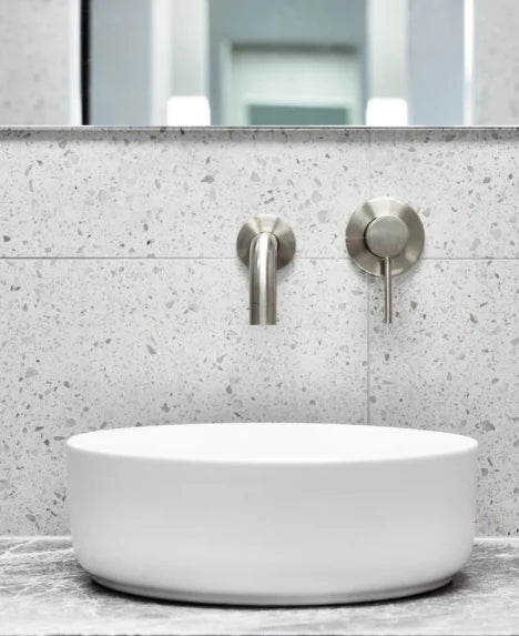 Meir Round Toilet Roll Holder - Brushed Nickel