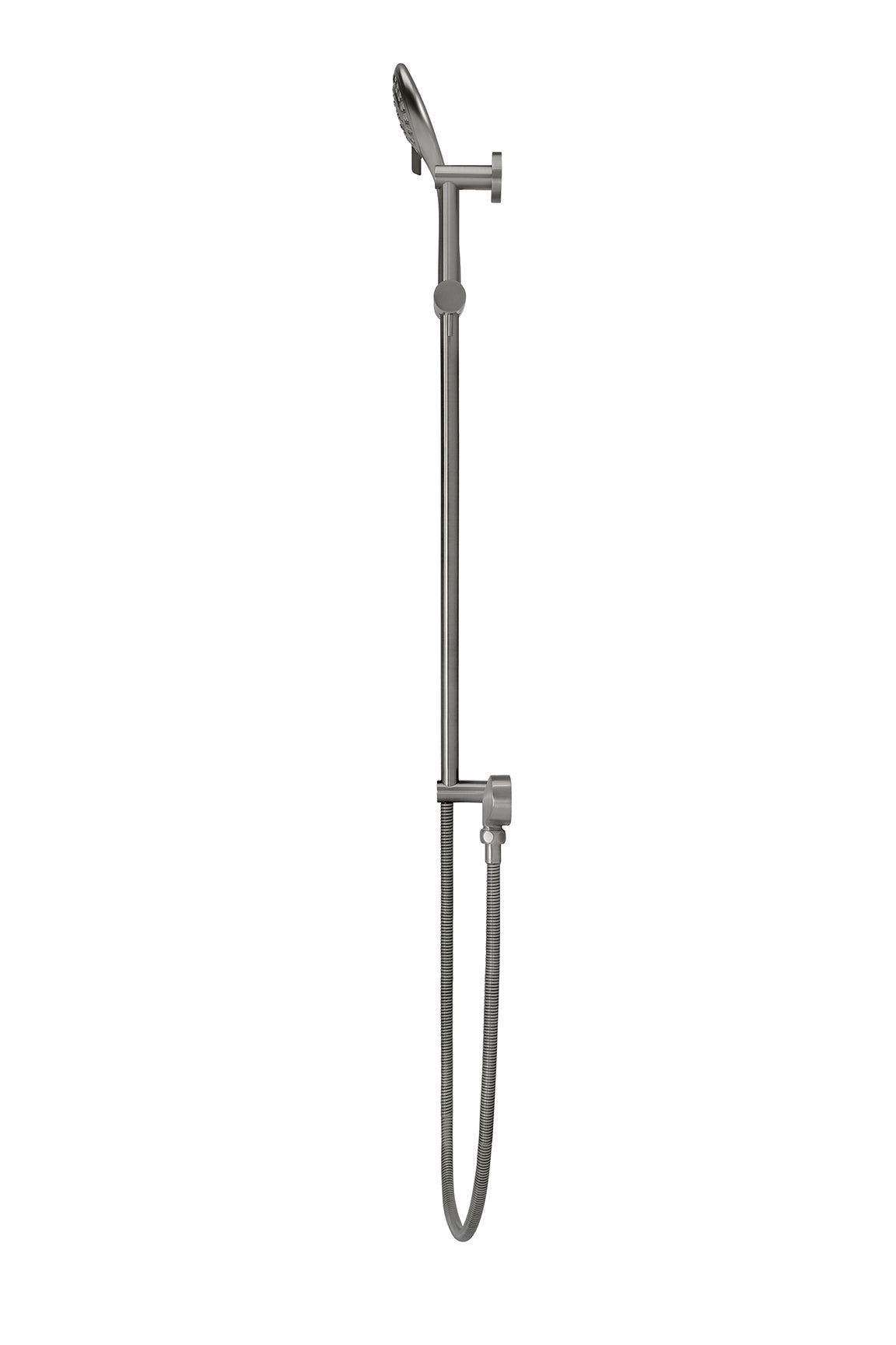 Meir Round Three Function Hand Shower on Rail Column - Shadow Gunmetal — image 4