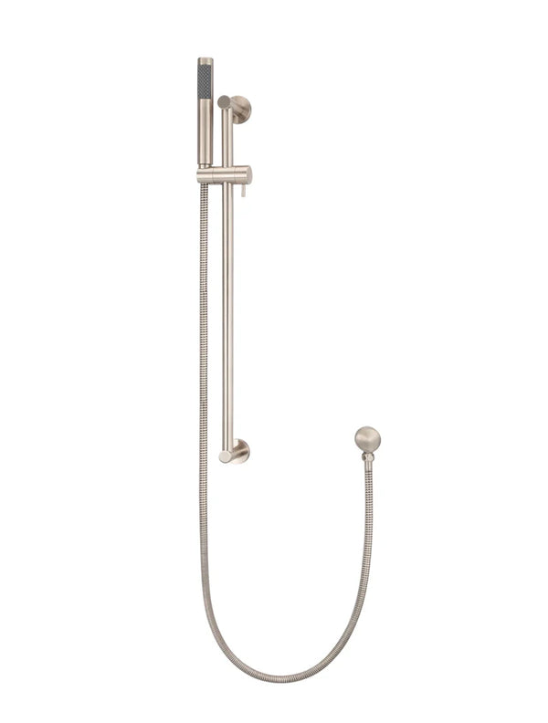 Meir Round Shower on Rail Champagne