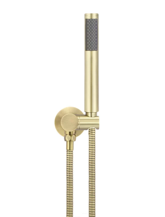 Meir Round Shower On Bracket Tiger Bronze