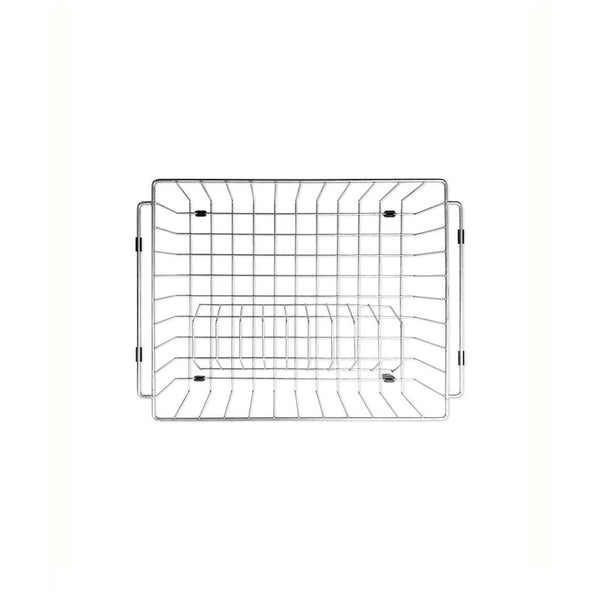 Meir Dish Rack Brushed Nickel