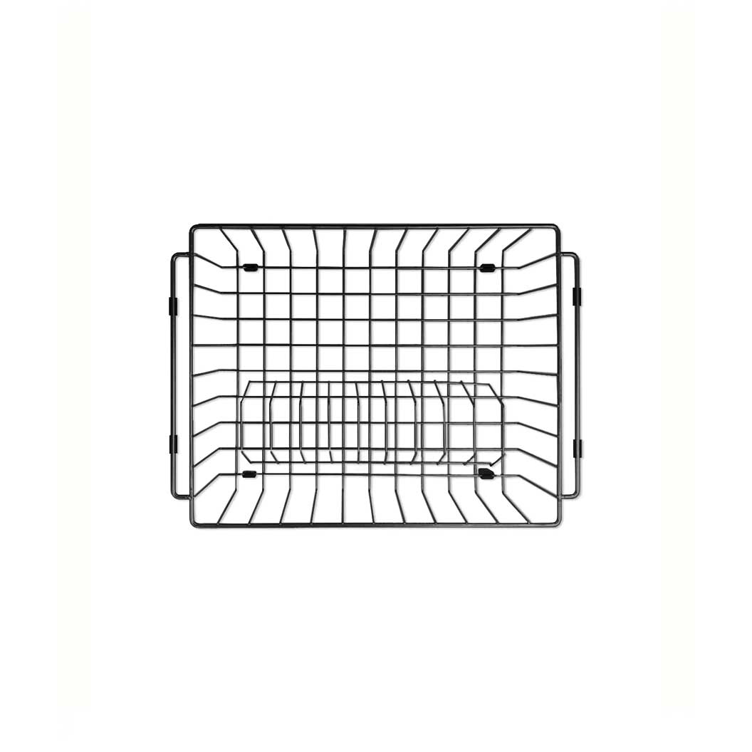 Meir Dish Rack Gunmetal Black