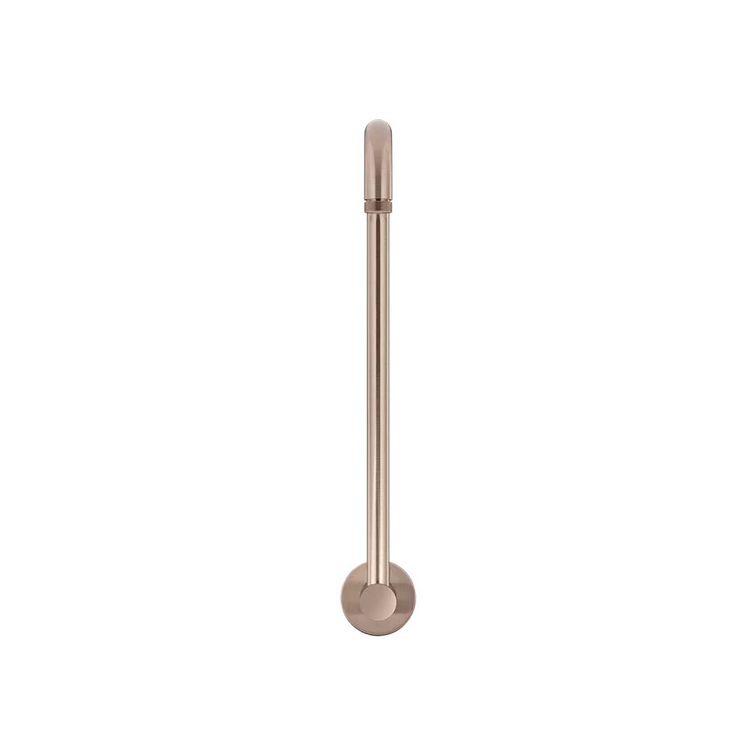 Meir High Rise Shower Arm Champagne