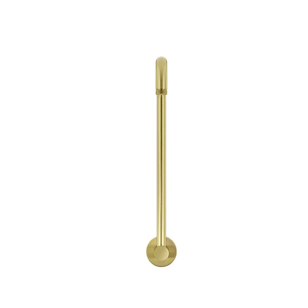 Meir High Rise Shower Arm Tiger Bronze