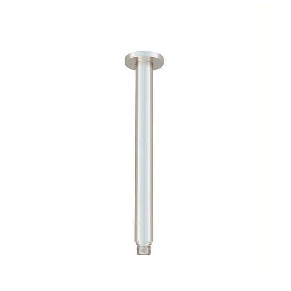 Meir Round Ceiling Shower Arm 300mm PVD Brushed Nickel