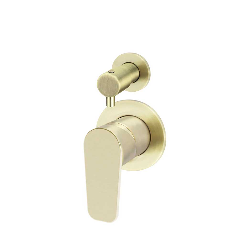 Meir Round Paddle Diverter Mixer Tiger Bronze