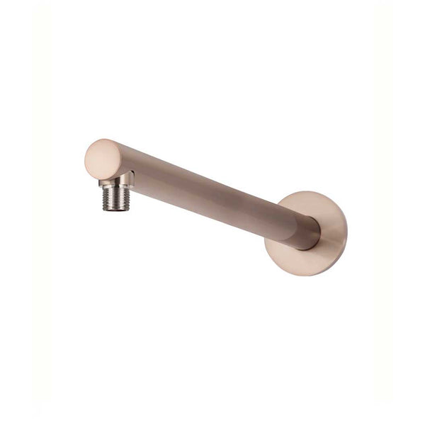Meir Round Wall Shower Arm 400mm Champagne