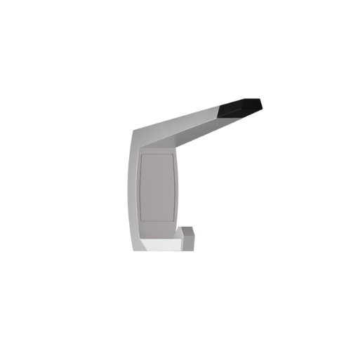Metlam Moda Hat and Coat Hook - Satin Chrome Plate