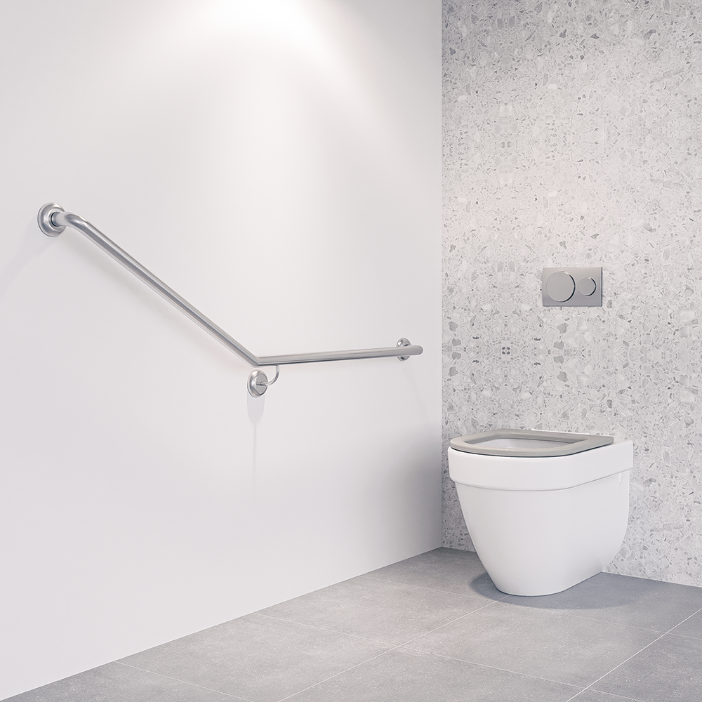 Metlam 30° Flush Mount Side Wall RH Grab Rail - product image 3