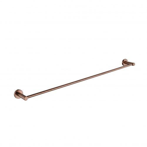 Mirage 750mm Single Towel Rail Champagne