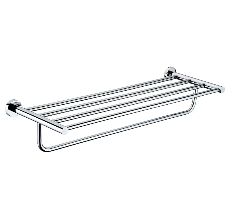 Modern National Mirage Bathroom Shelf Chrome