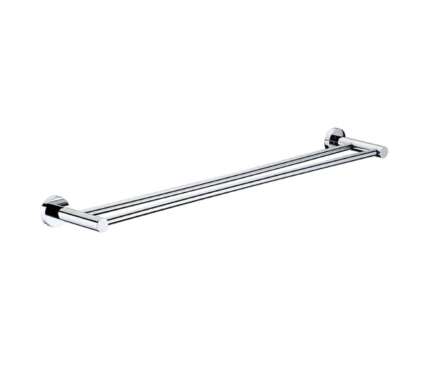 Modern National Mirage Double Towel Rail 600mm