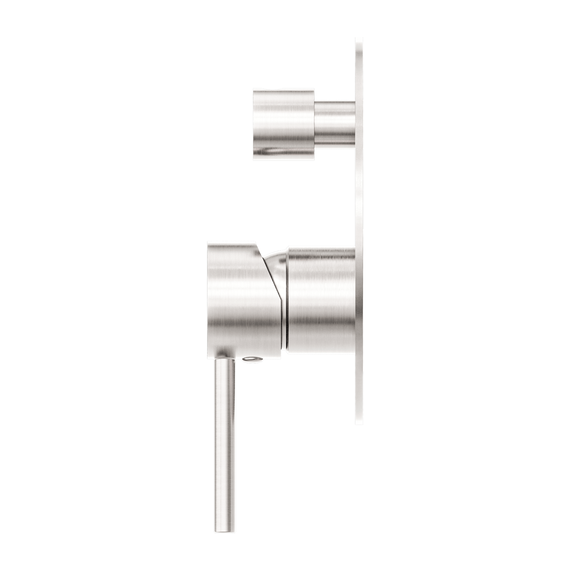 Nero DOLCE SHOWER MIXER WITH DIVERTER Brushed Nickel