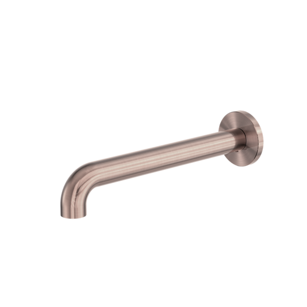 Nero Zen SS316L 230mm Round Basin/Bath Spout Only Brushed Bronze