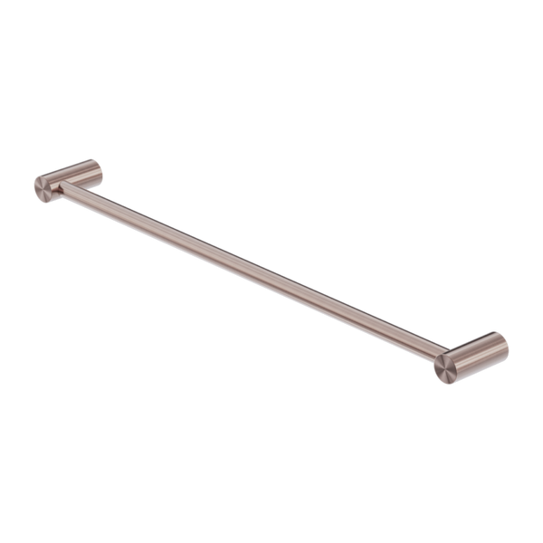 Nero Zen SS316L 800mm Single Towel Rail Brushed Bronze