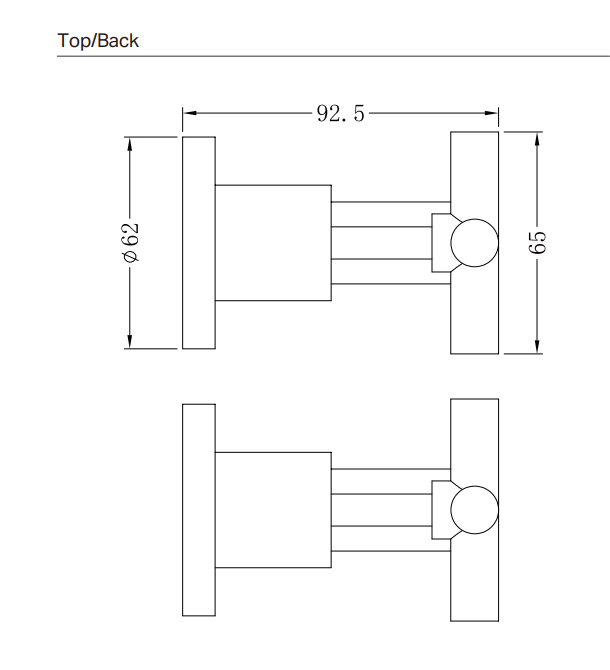 Nero X Plus Wall Taps Black