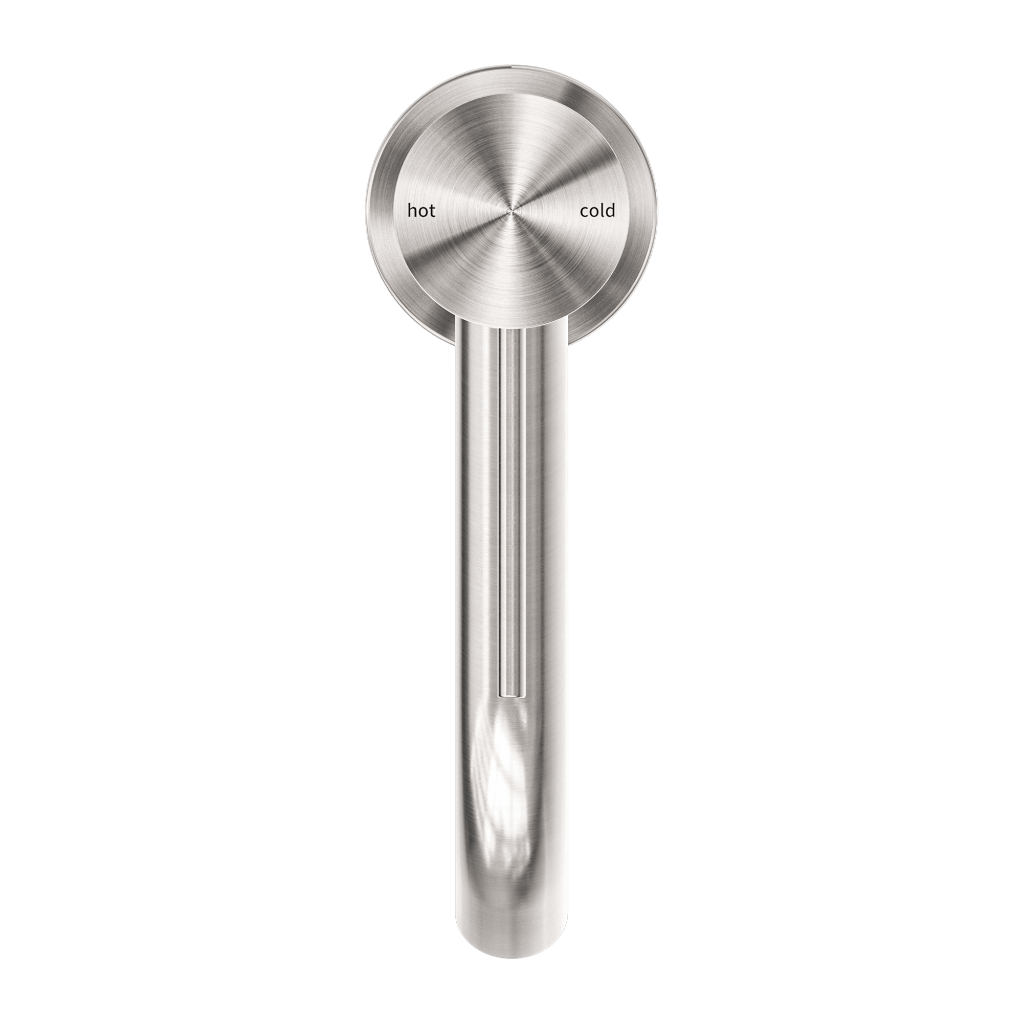 Nero Mecca Basin Mixer Brushed Nickel