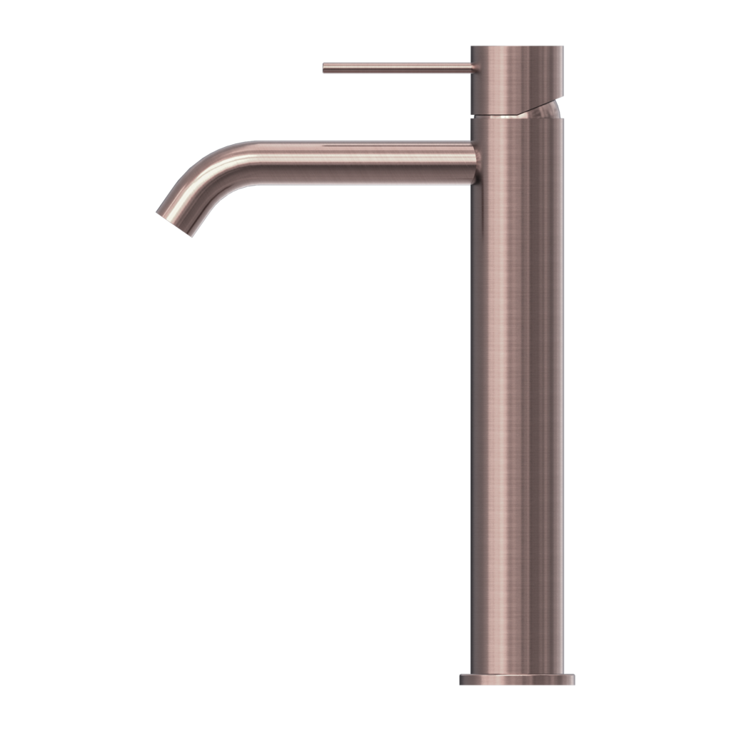 Nero Mecca Tall Basin Mixer Brushed Bronze