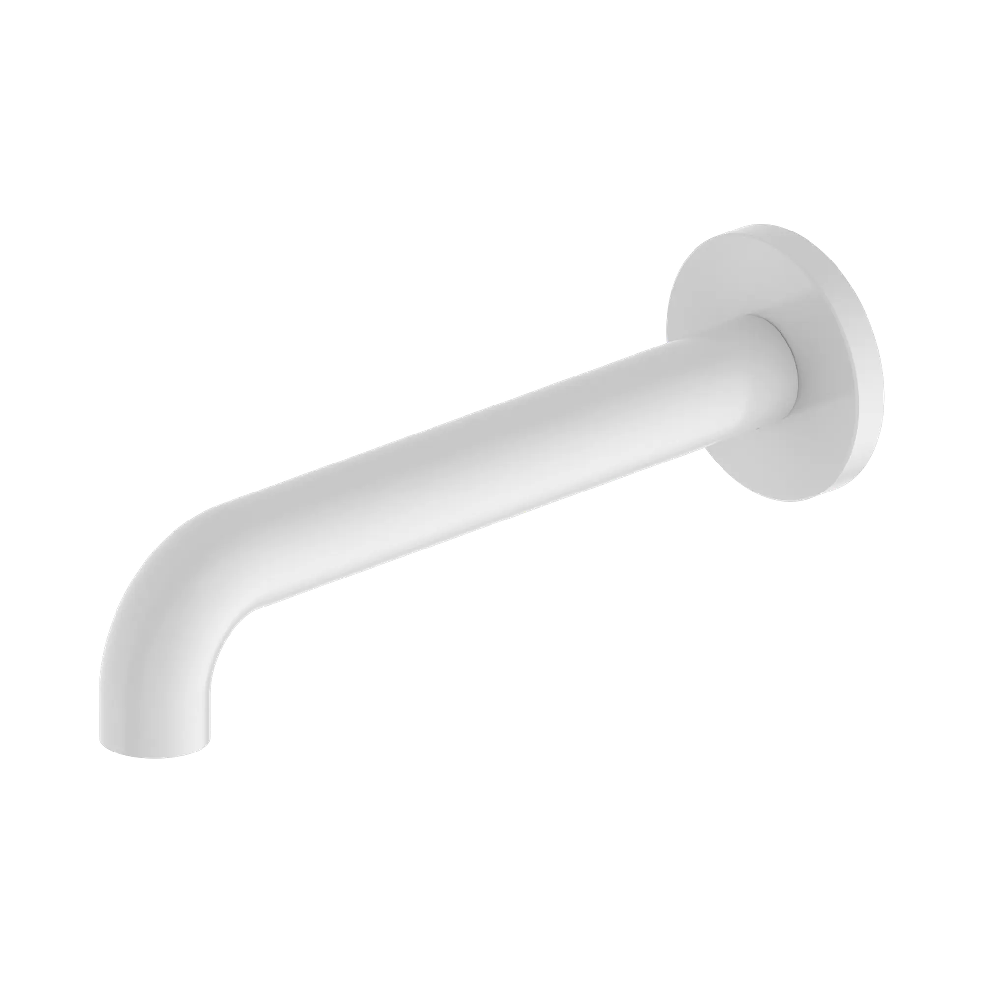 Nero Mecca Basin/Bath Spout 160mm Matte White