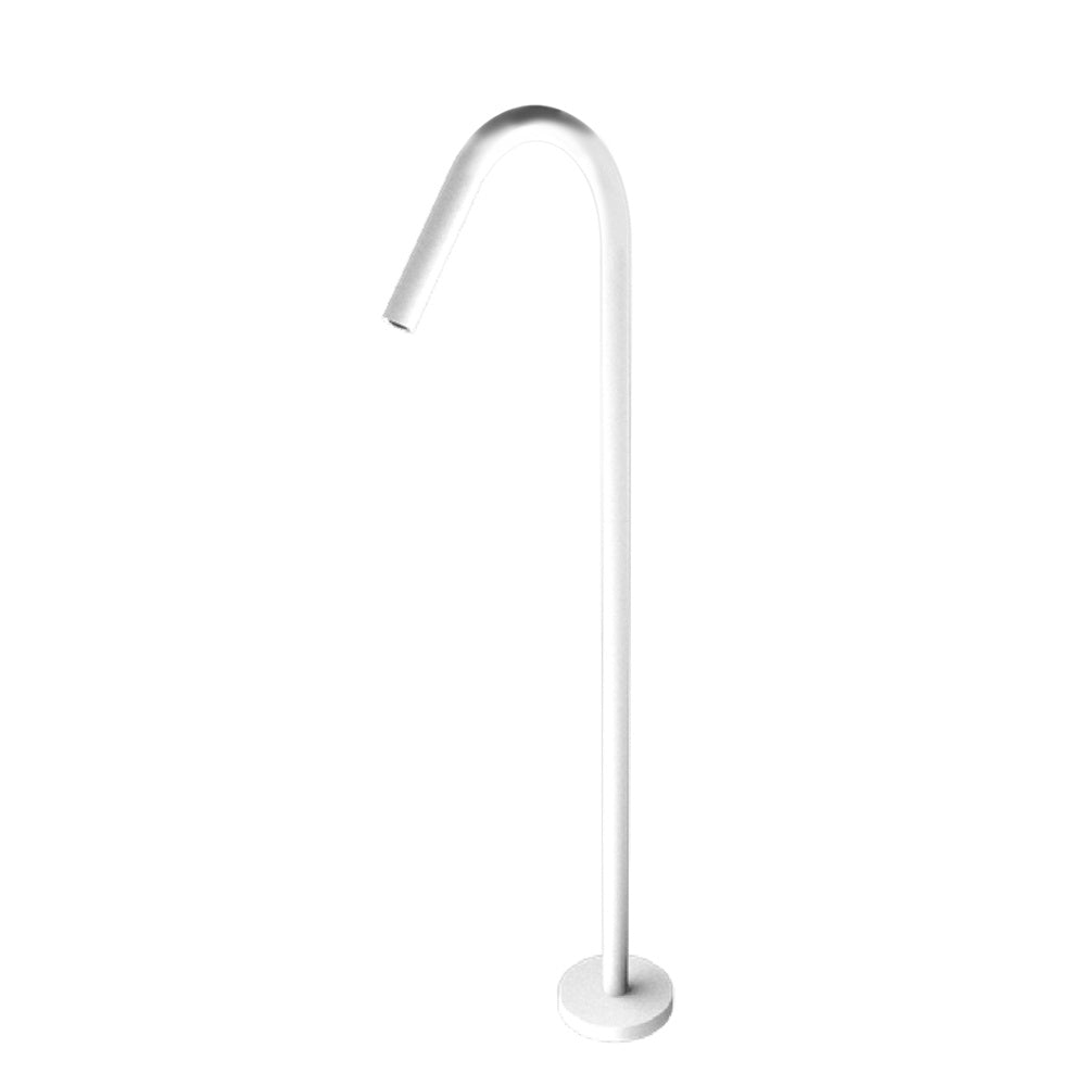 Nero Mecca Free Standing Bath Spout Matte White