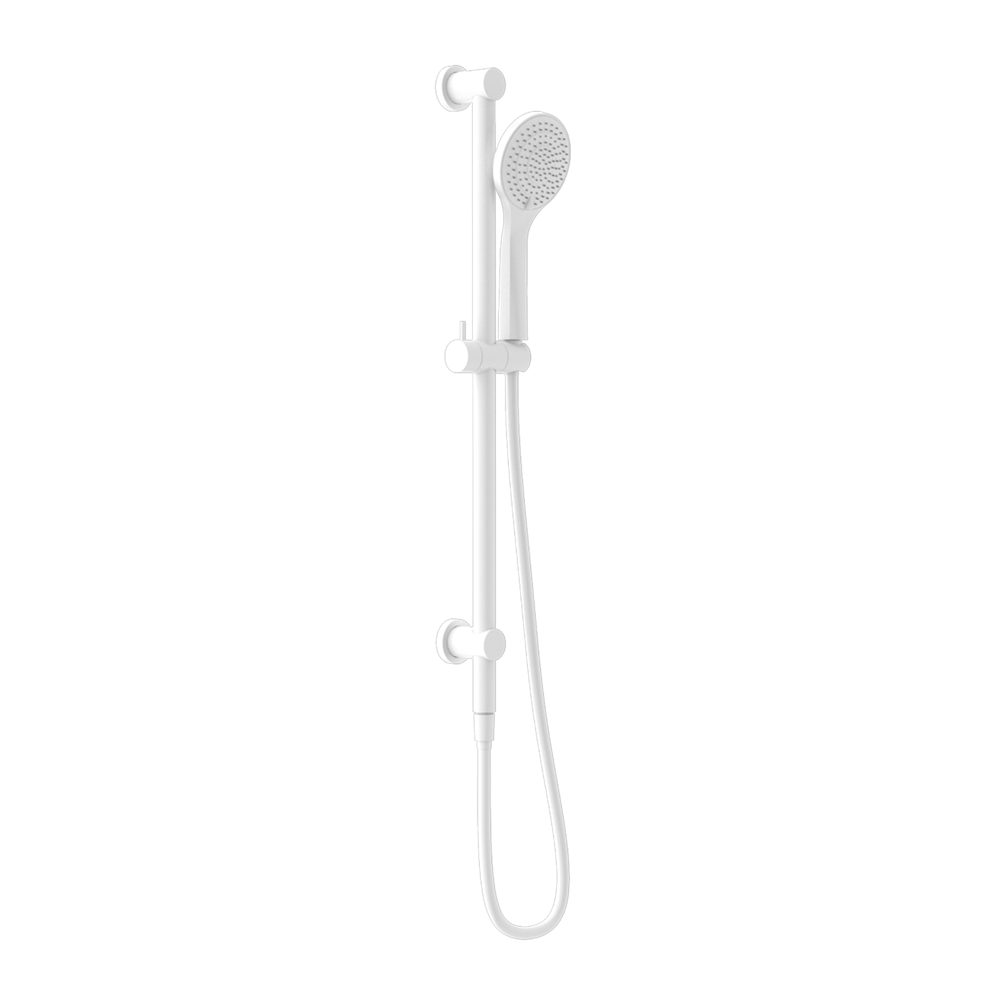 Nero Mecca Hand Shower on Rail with Air Shower Matte White