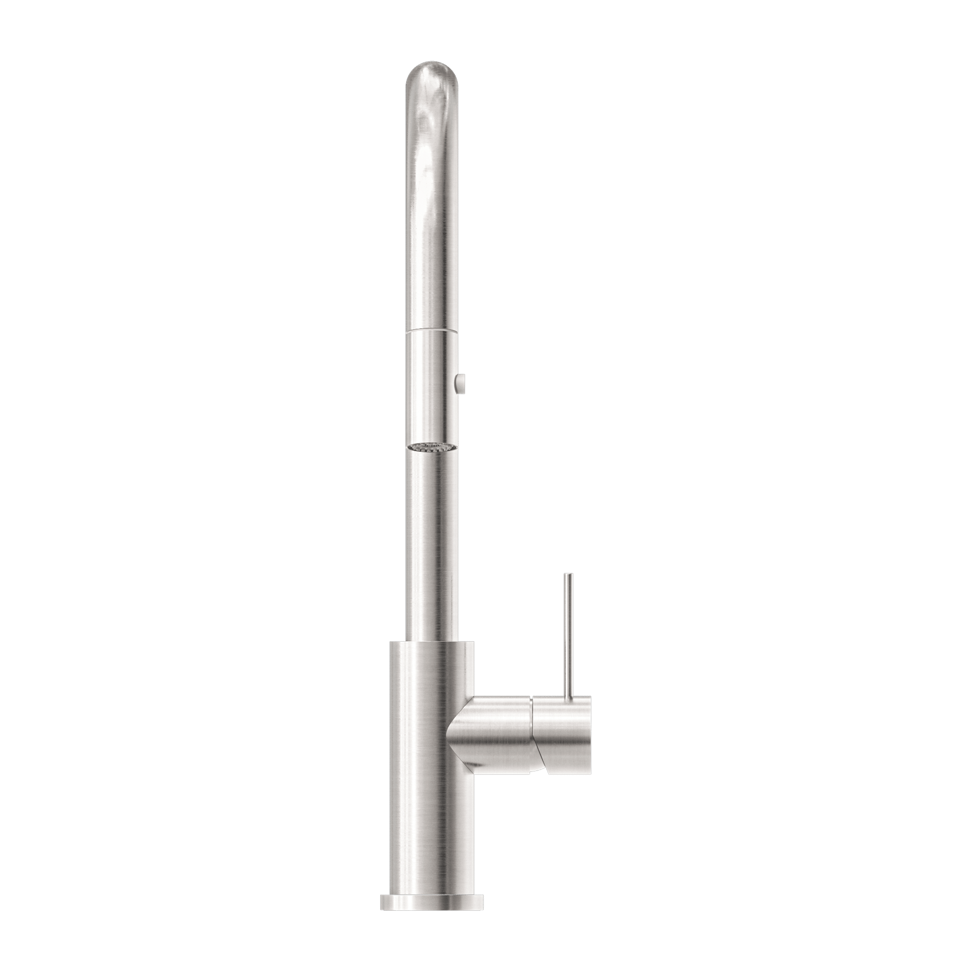 Nero Mecca Pull Out Sink Mixer w/ Vegie Spray Brushed Nickel