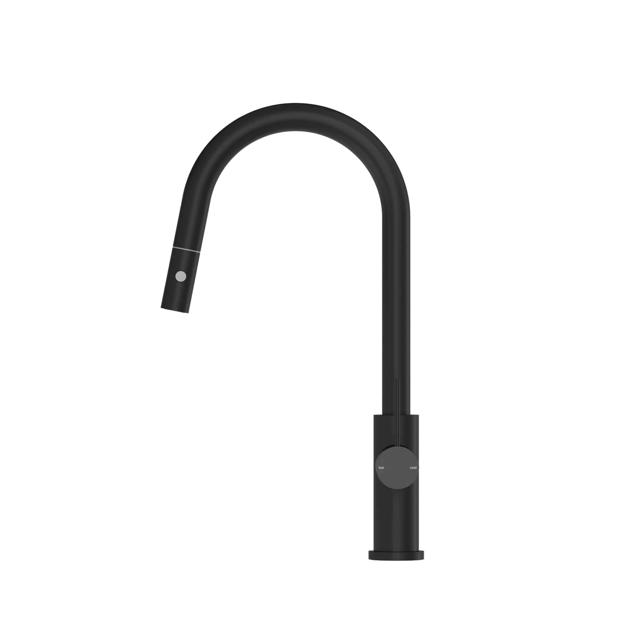 Nero Mecca Pull Out Sink Mixer With Vegie Spray Matte Black