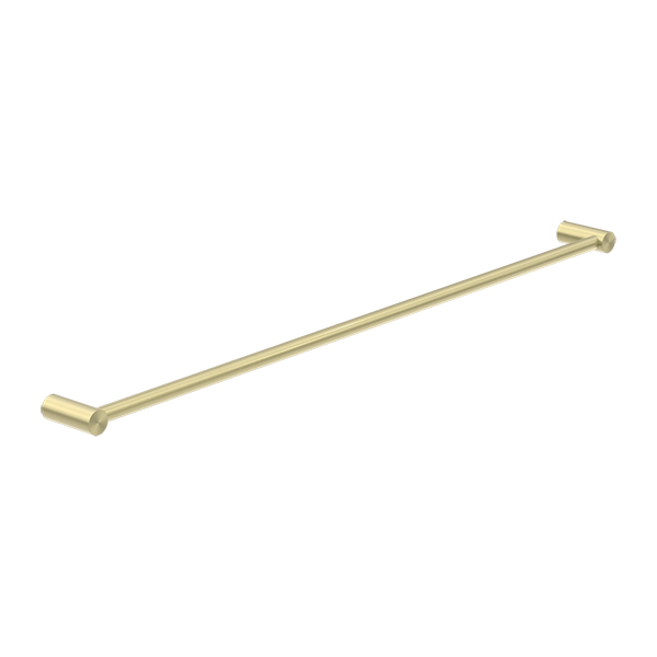 Nero New Mecca Single Towel Rail 800mm Brushed Gold