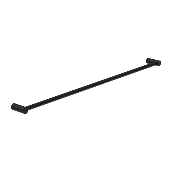Nero New Mecca Single Towel Rail 800mm Matte Black