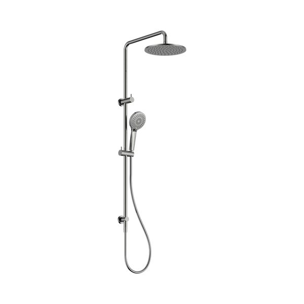 Nero Dolce Mecca Twin Shower Set 2 in 1 Chrome