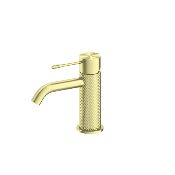 Nero Opal Basin Mixer Brushed Gold