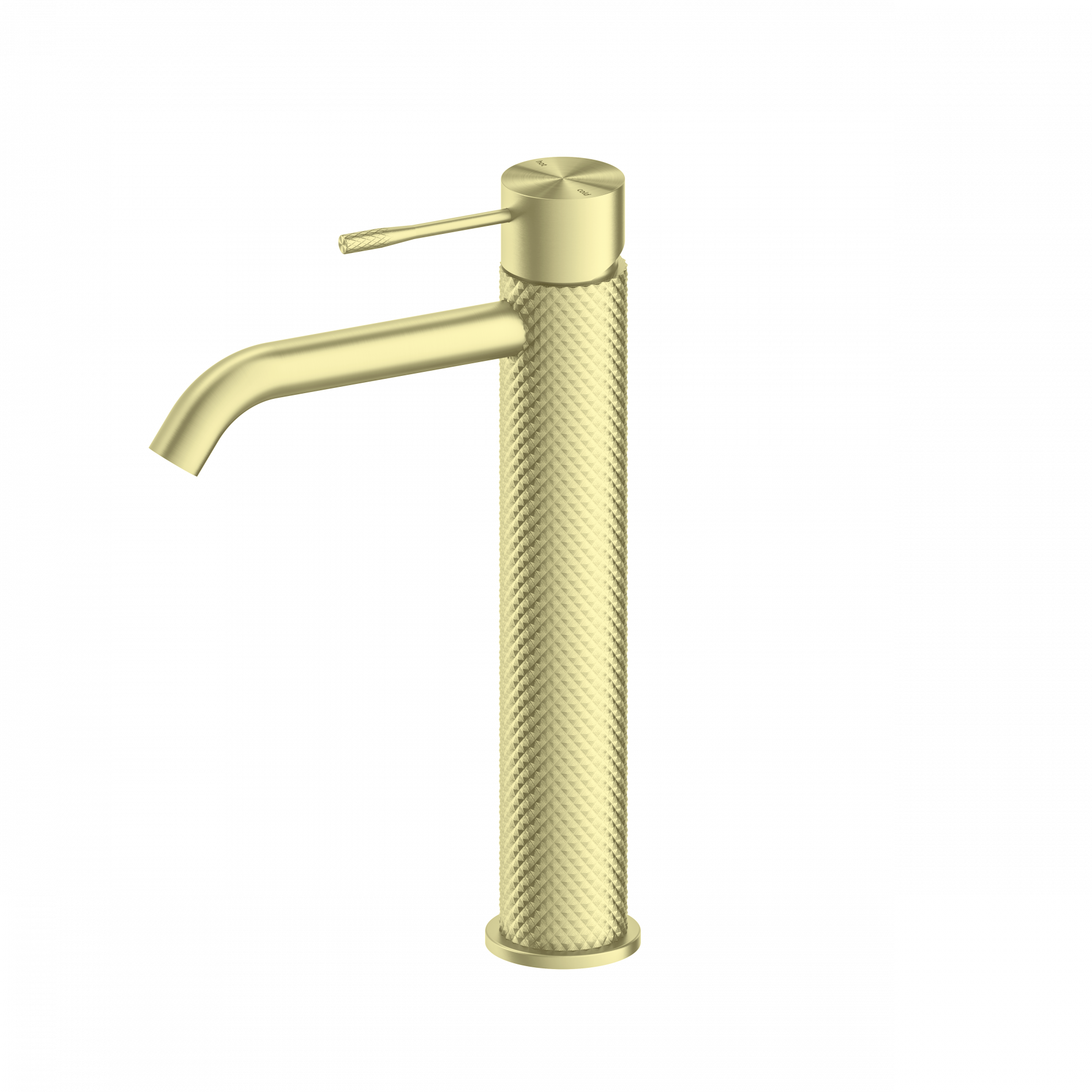 Opal Tall Basin Mixer Brushed Gold