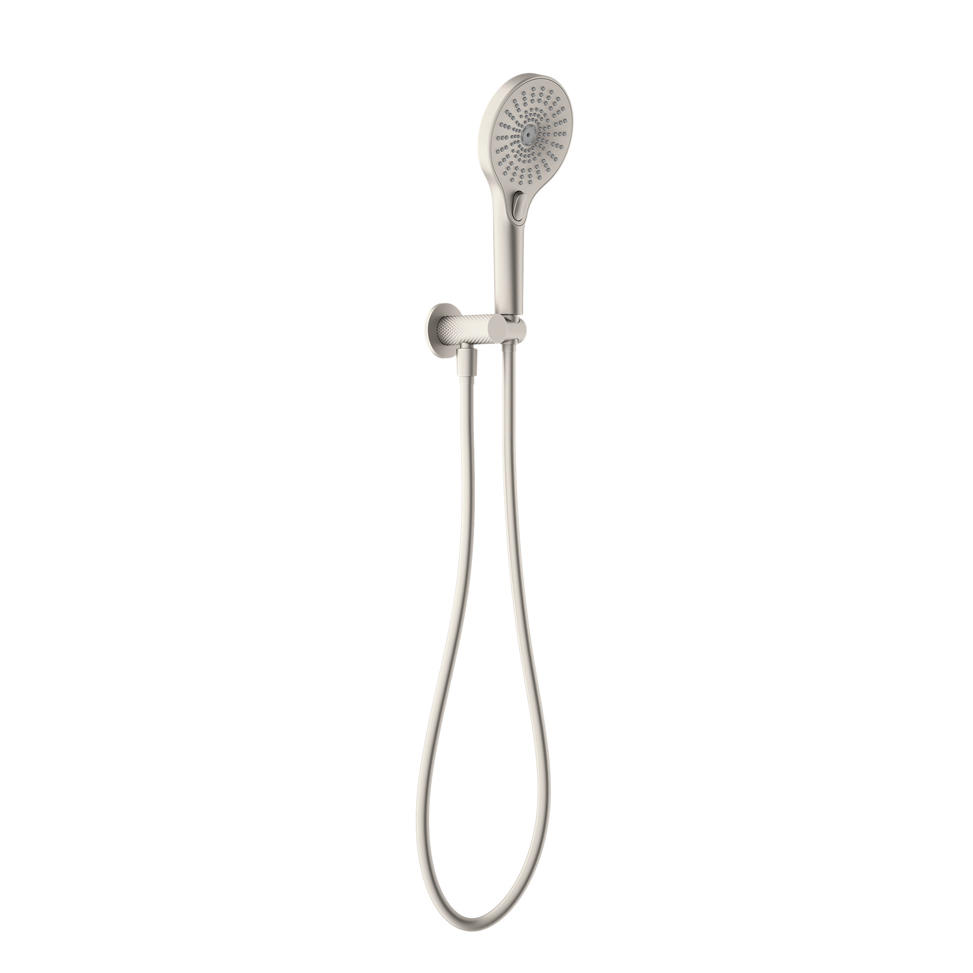 Nero Opal Shower Bracket Brushed Nickel