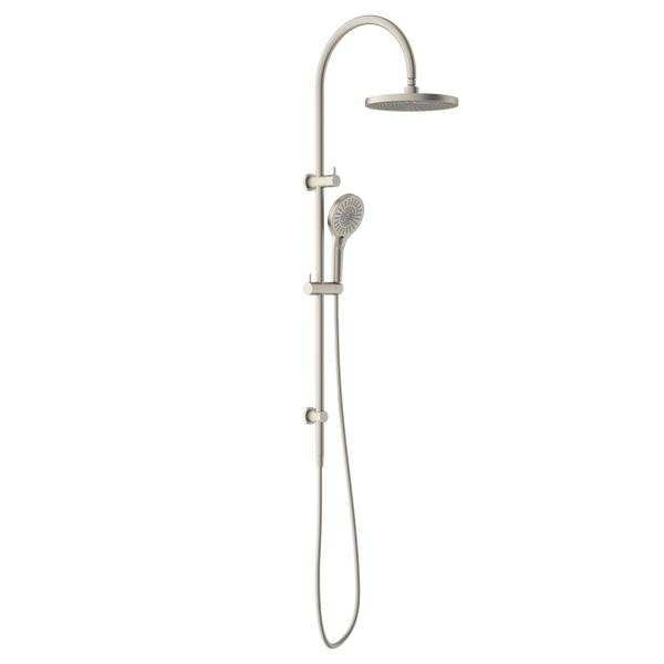 Nero Opal Twin Shower 2 in 1 Multifunction Brushed Nickel