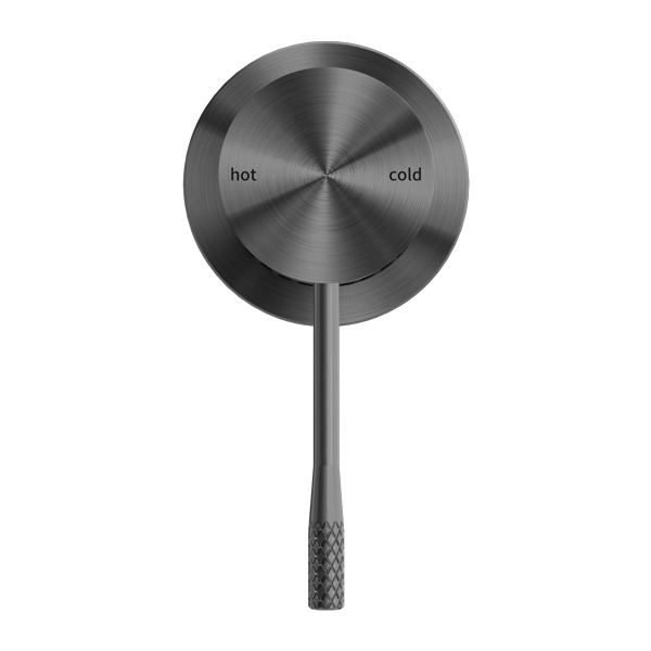 Nero Opal Shower Mixer with 60mm Plate Graphite