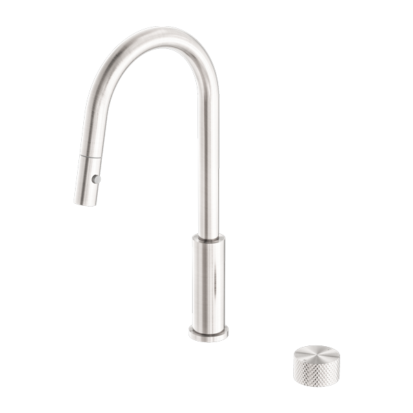 Nero Opal Progressive Pull Out Kitchen Set Brushed Nickel