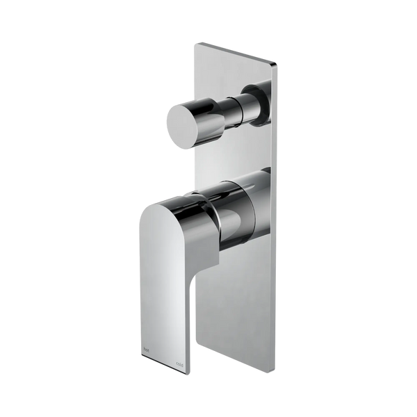 Nero Bianca Shower Mixer Diverter Chrome