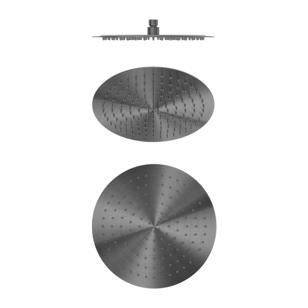 Nero Zen SS316L 300mm Round Shower Head Graphite