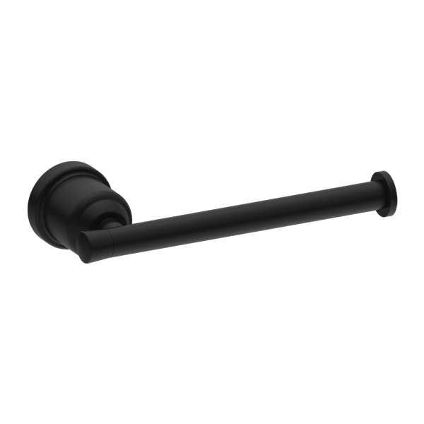 York Federation Toilet Roll Holder Matte Black