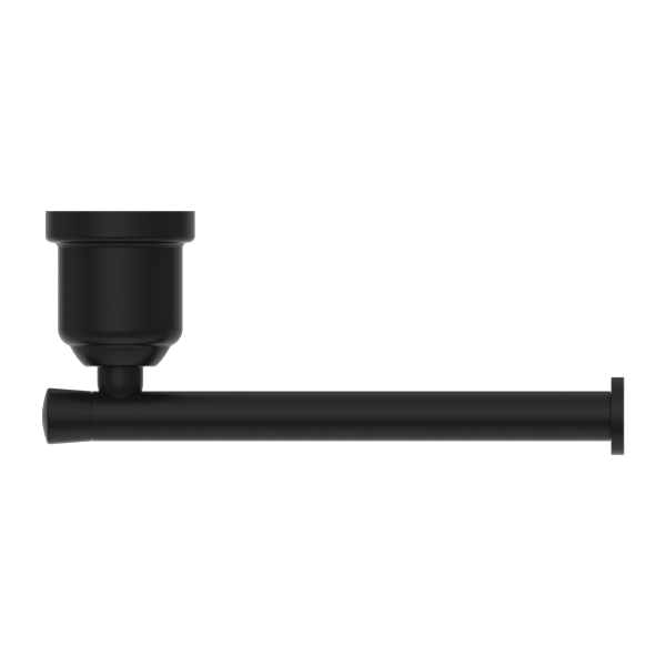 York Federation Toilet Roll Holder Matte Black