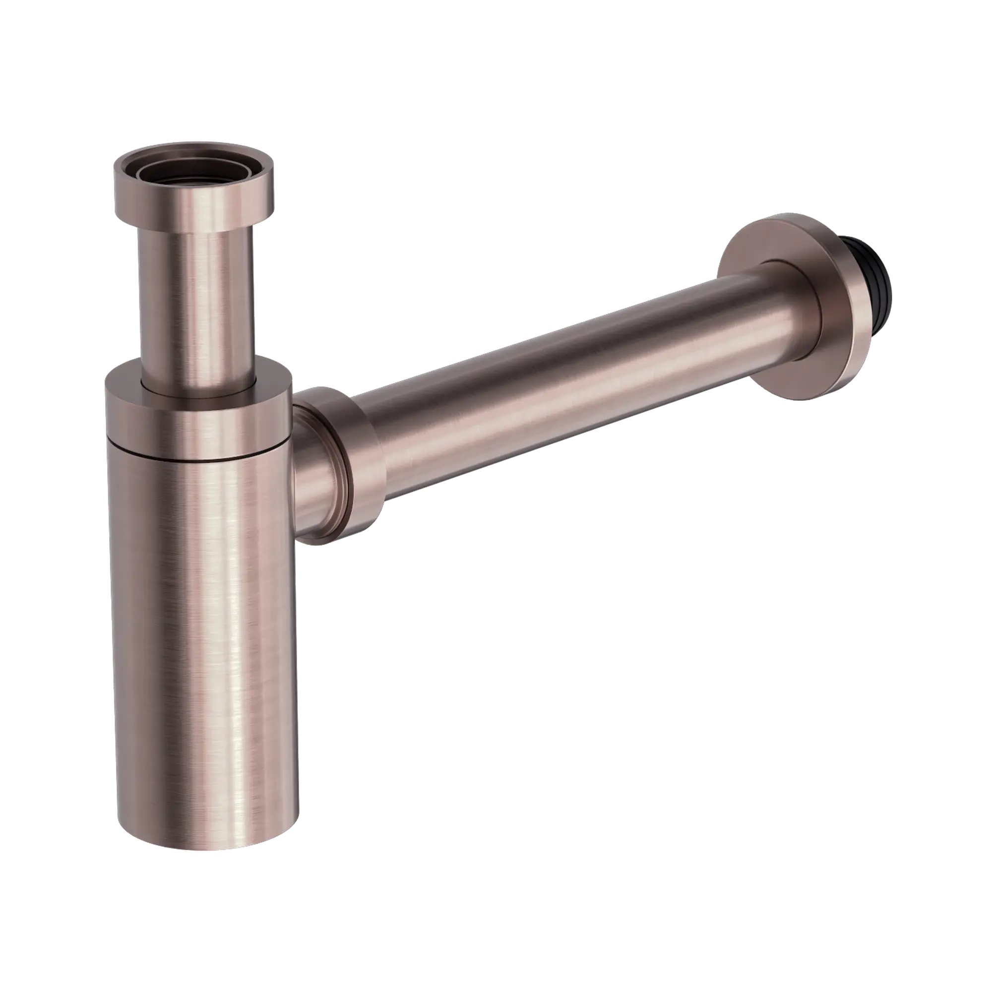 Nero 40mm Bottle Trap Brushed Bronze