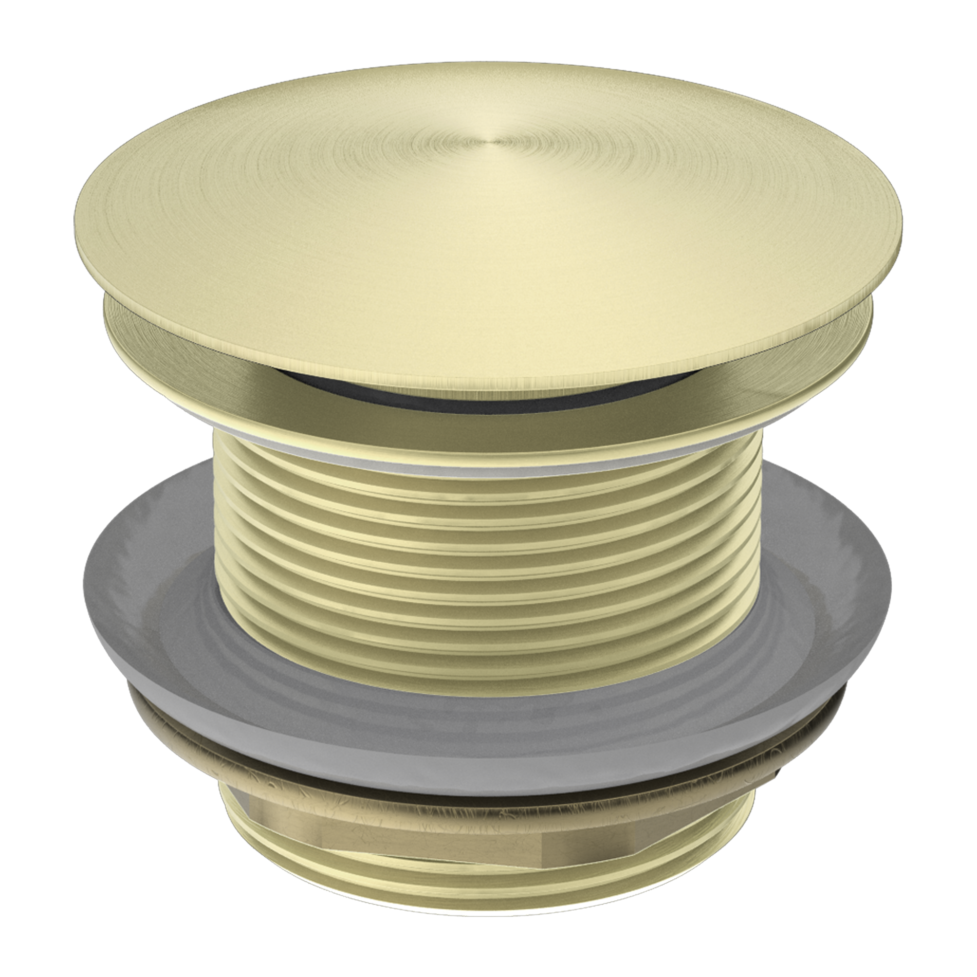 Nero 40mm Short Bath Waste Brushed Gold