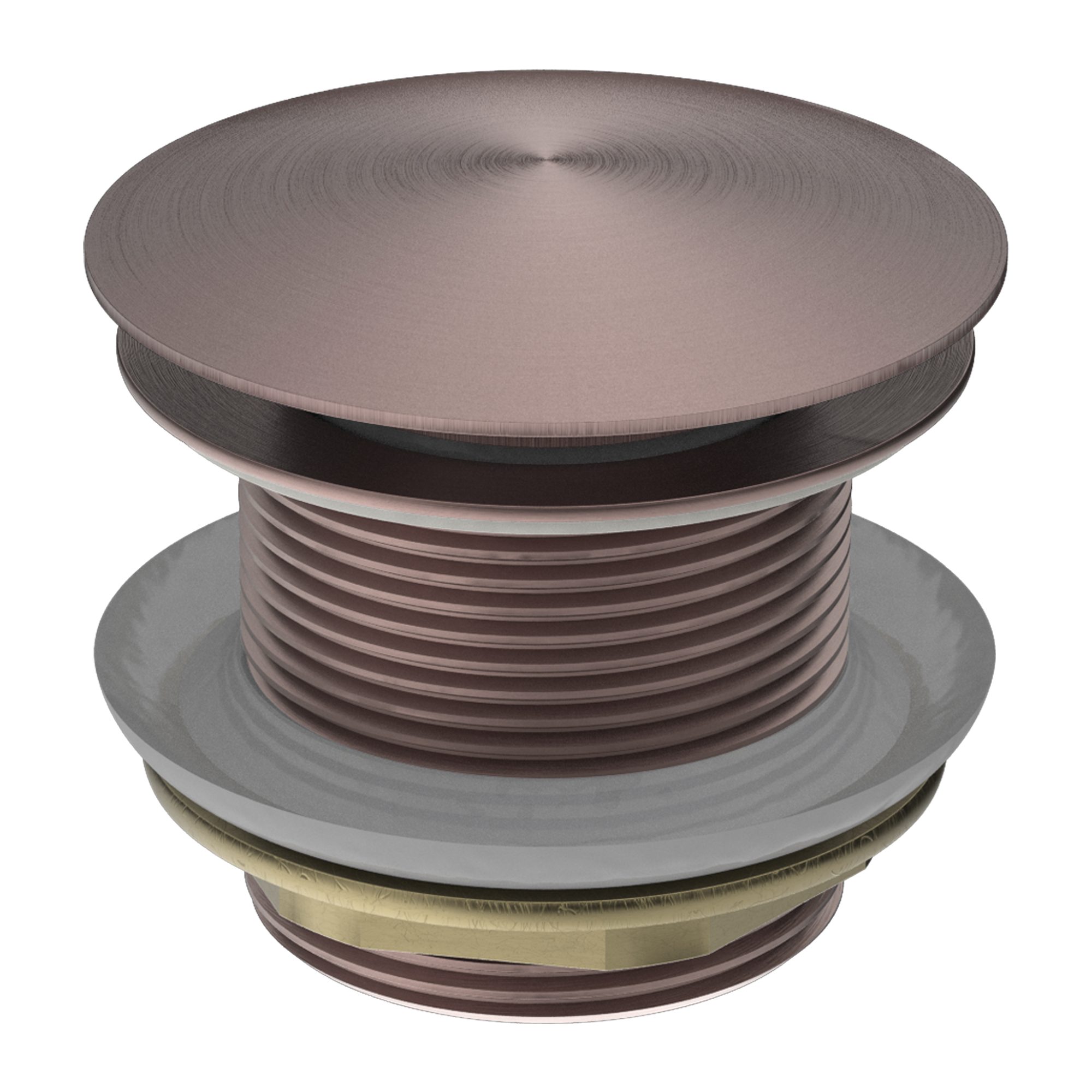 Nero 40mm Short Bath Waste Brushed Bronze