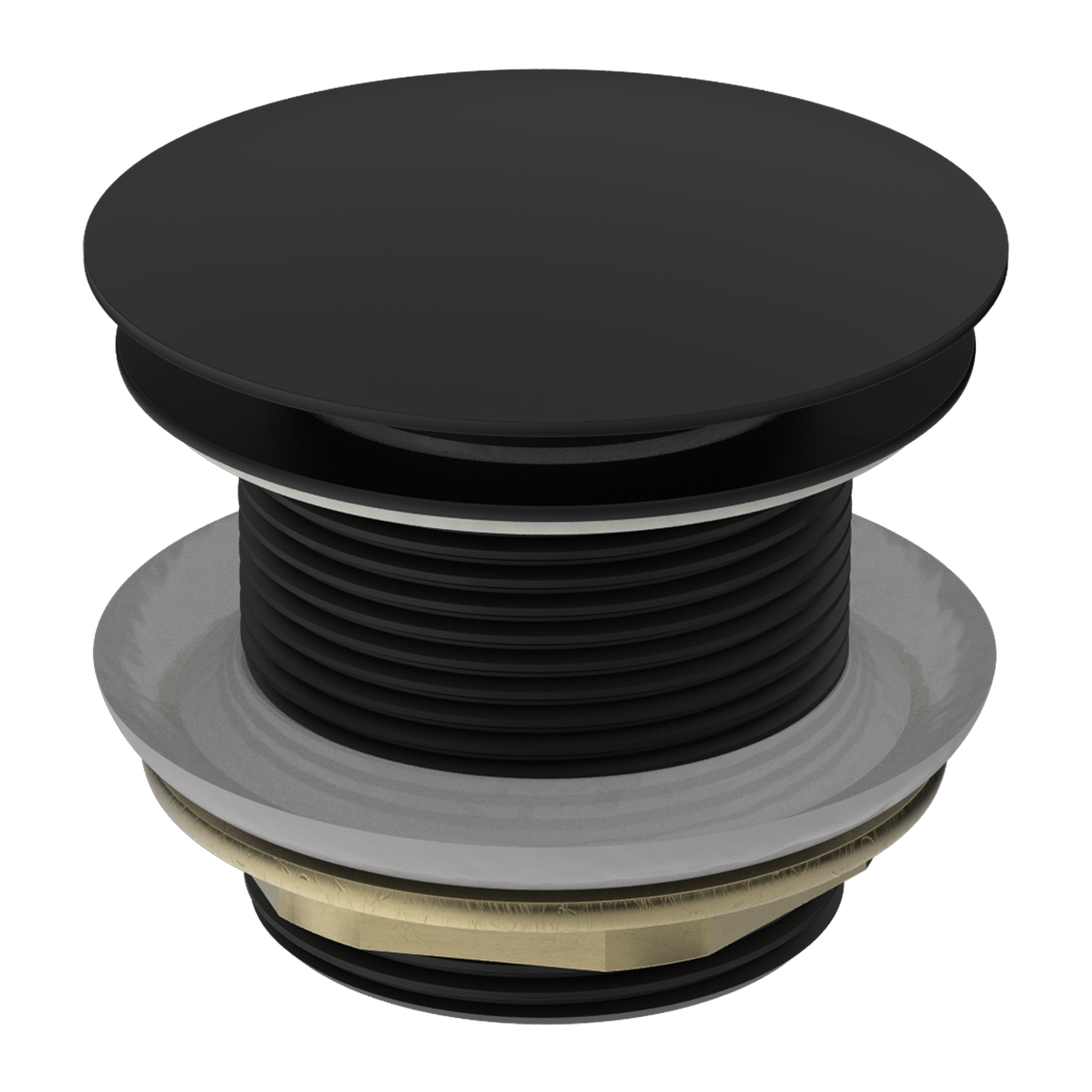 Nero 40mm Short Bath Waste Matte Black
