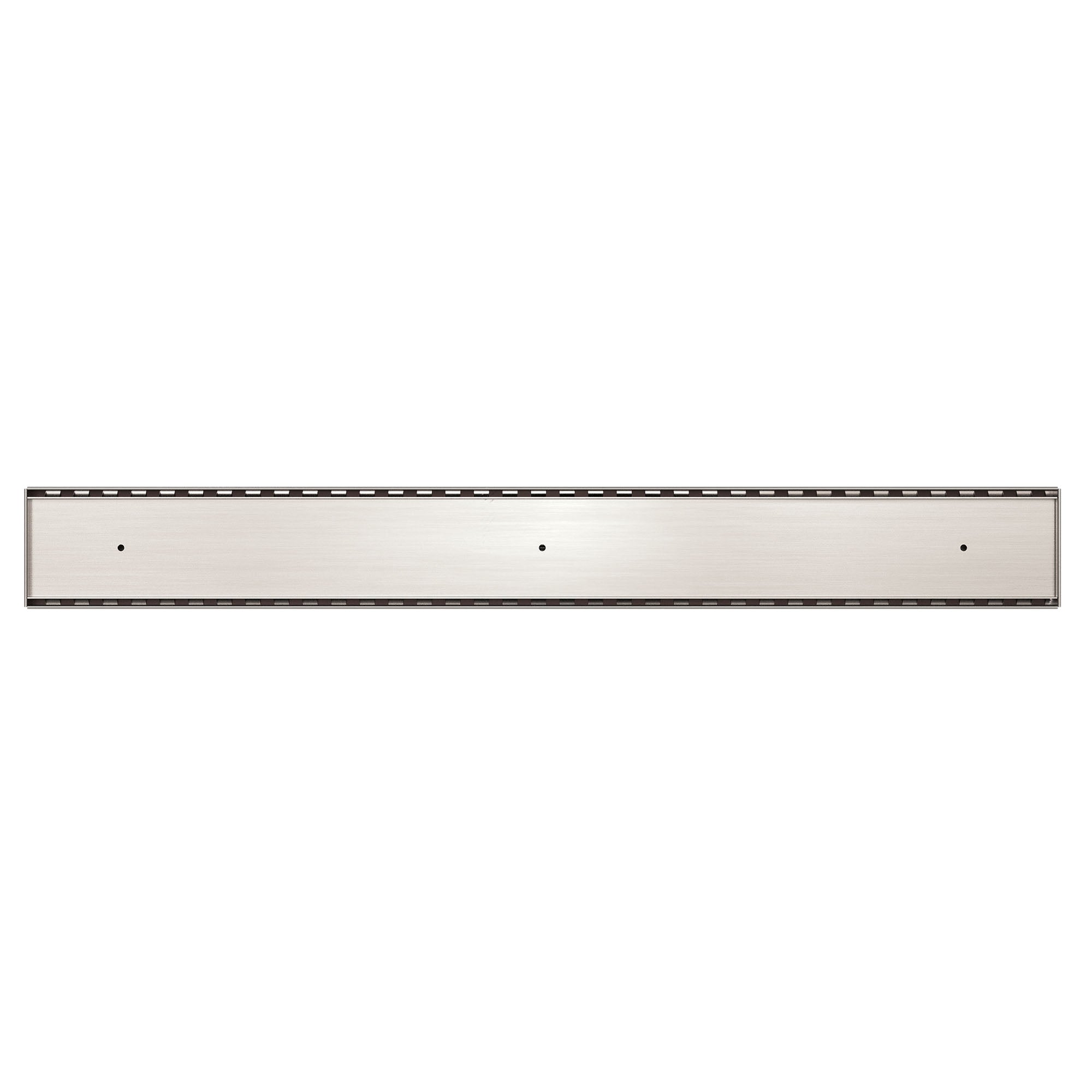 Nero TILE INSERT V CHANNEL FLOOR GRATE 89MM OUTLET Brushed Nickel