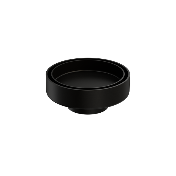 Nero 100mm Round Floor Waste 50mm Outlet Matte Black